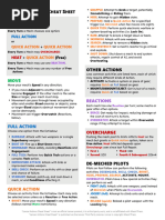 Lancer Quick Reference Guide | PDF | Tanks | Flight