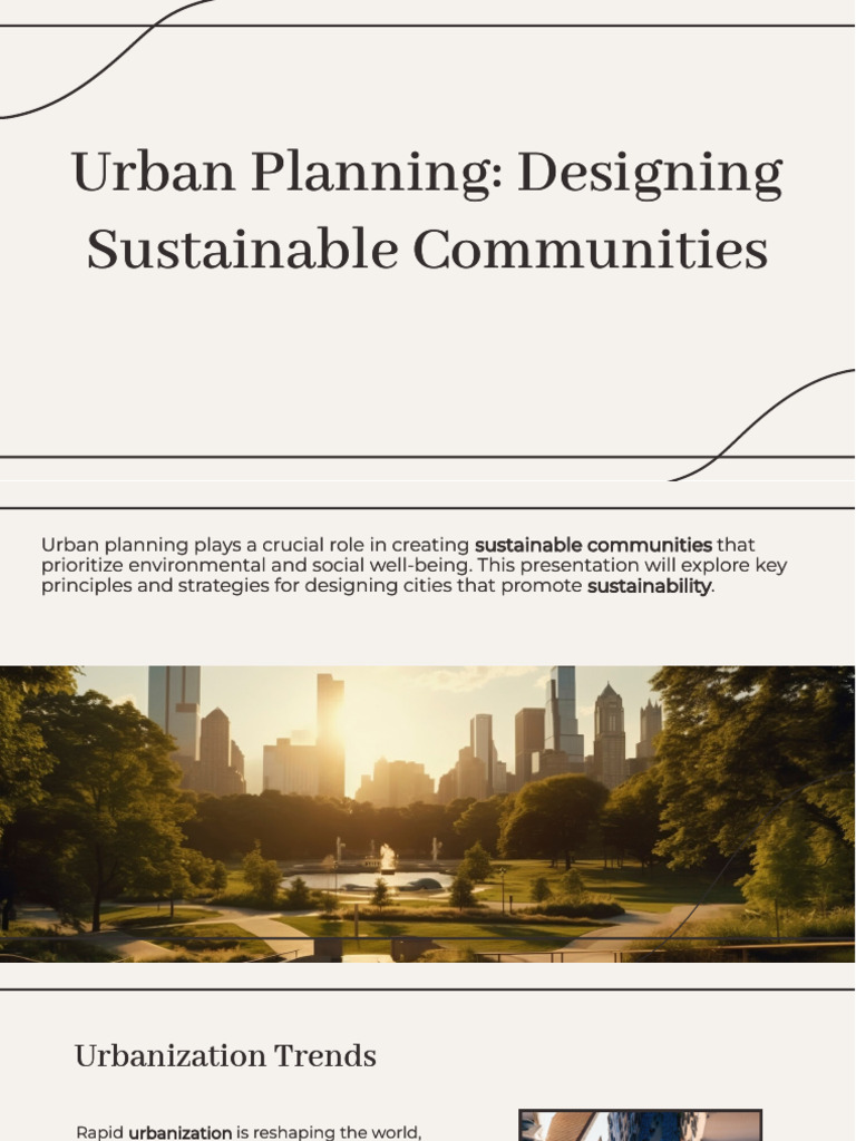Slidesgo Urban Planning Designing Sustainable Communities ...