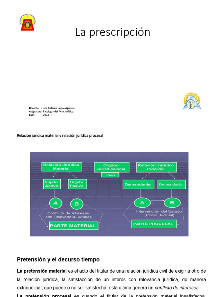 Prescripción y Caducidad en Derecho Civil | PDF | Estatuto de ...