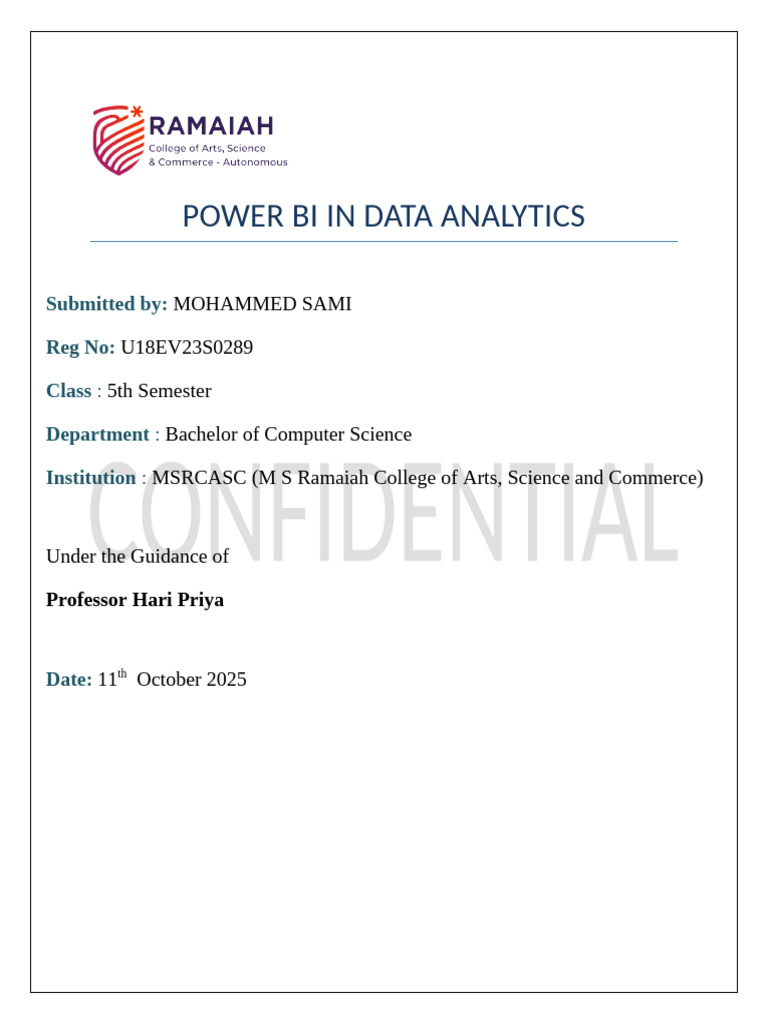 Power Bi | PDF | Business Intelligence | Analytics