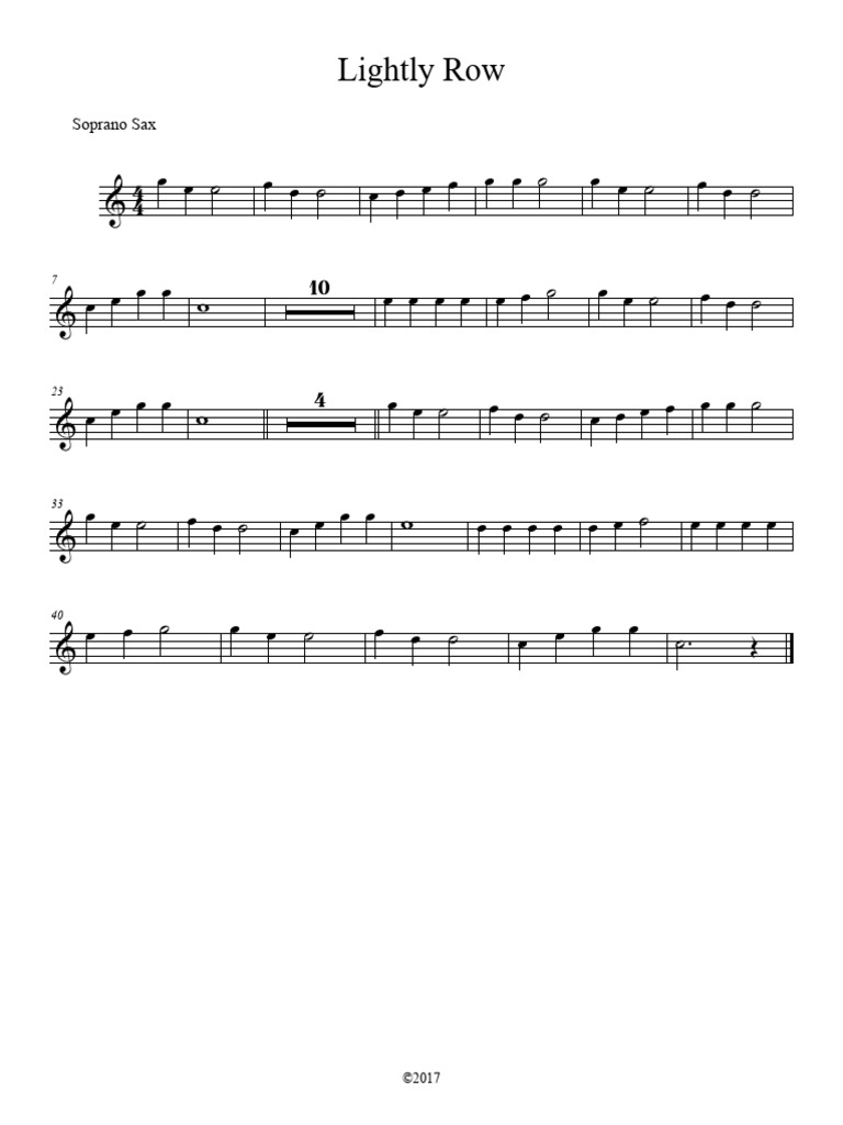 Soprano Sax | PDF
