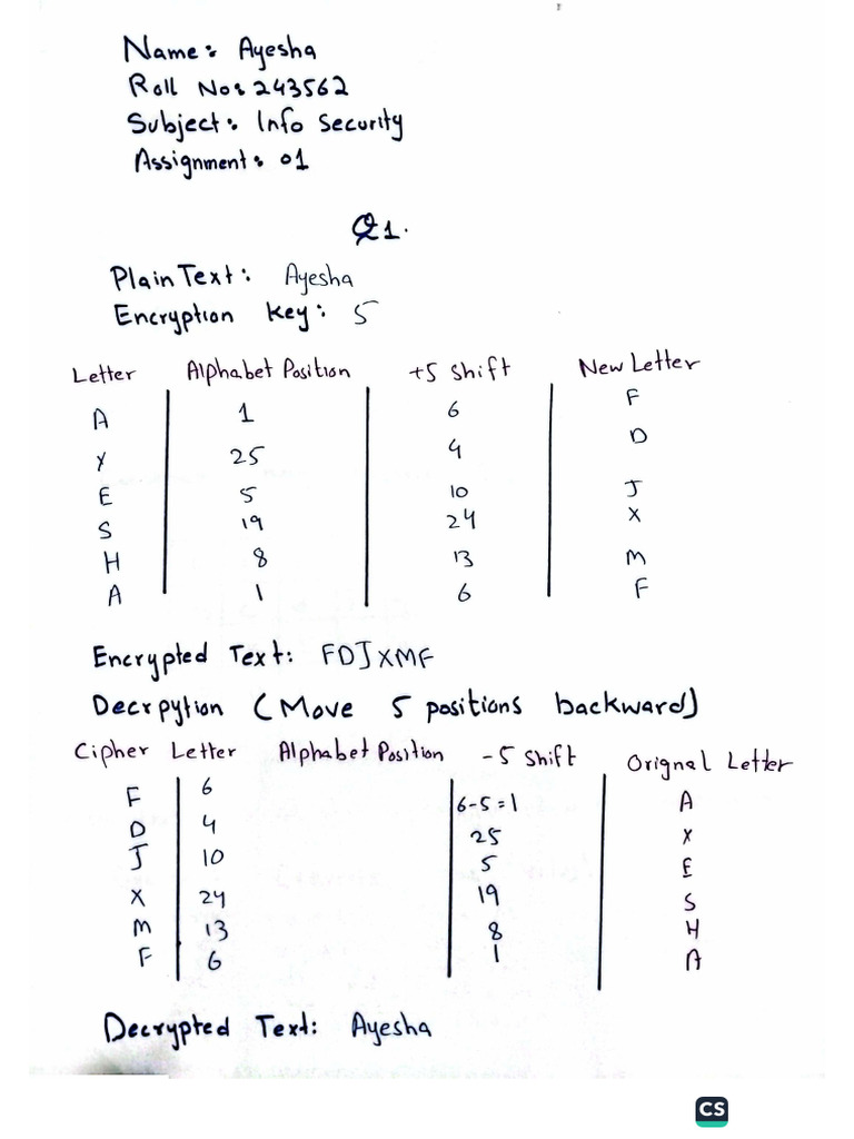 Is Assignment 1 | PDF