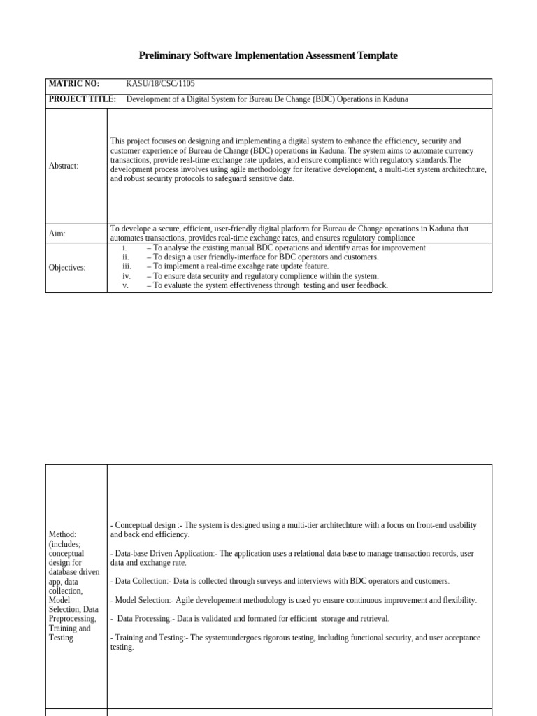 Digital BDC System Implementation Guide | PDF | Usability | Databases