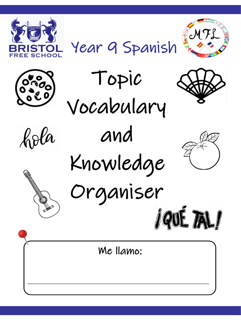 Year 9 Spanish Vocabulary KO 2024 | PDF