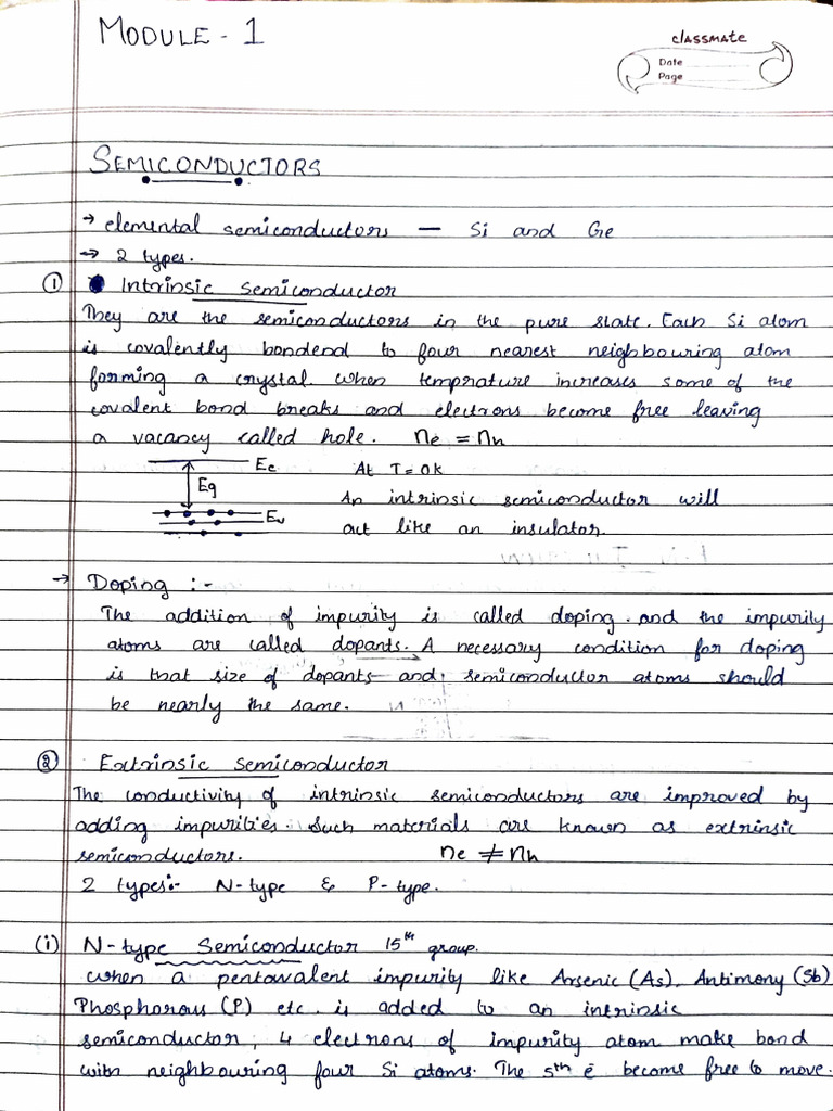 Edc Module 1 | PDF