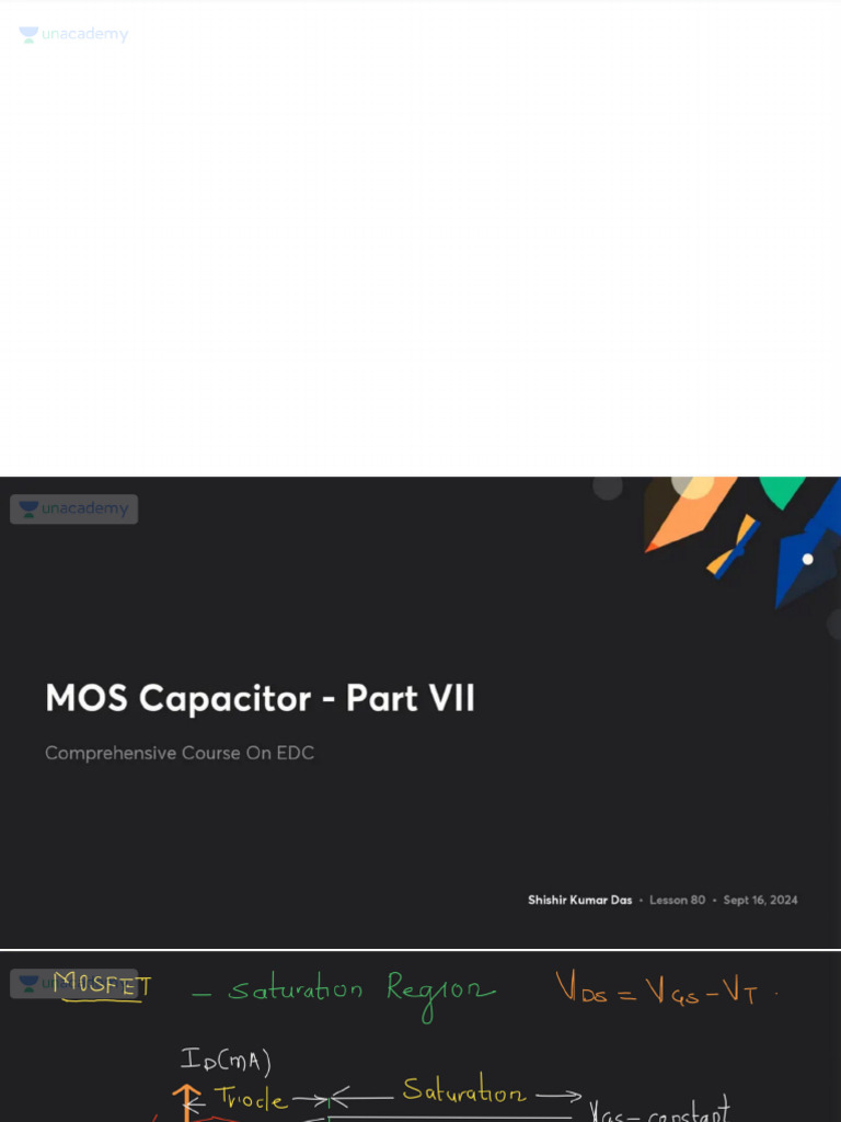 MOS Capacitor Part VII With Anno | PDF