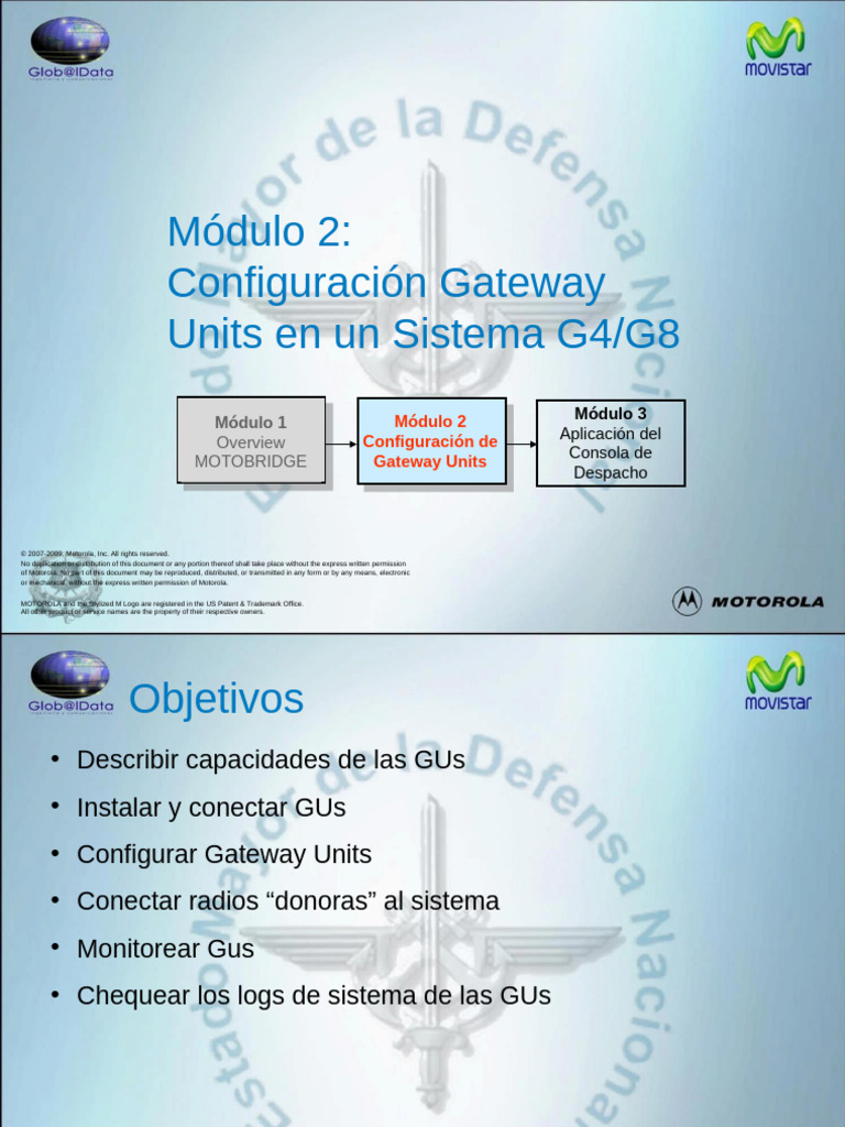 Configuración de Gateway Units G4/G8 | PDF | Equipo de ...