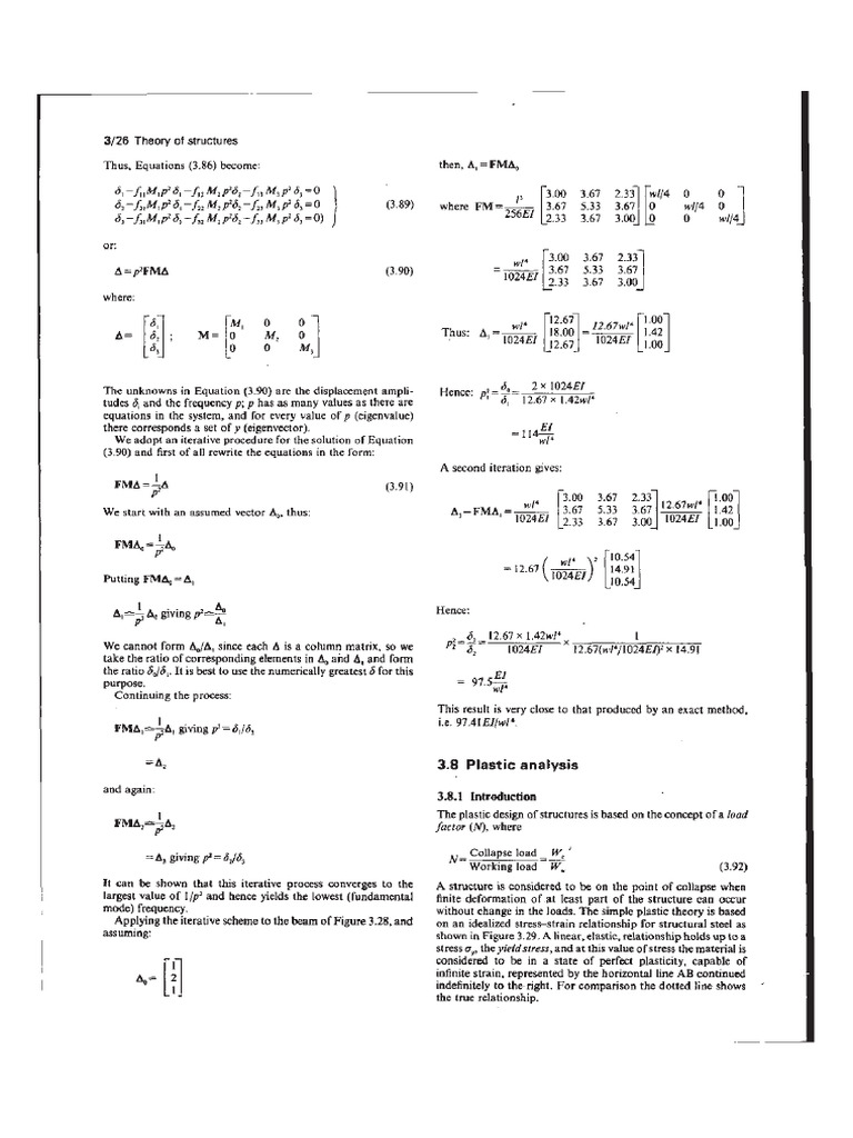 Civil Engineers Reference - Theory of Structures | PDF