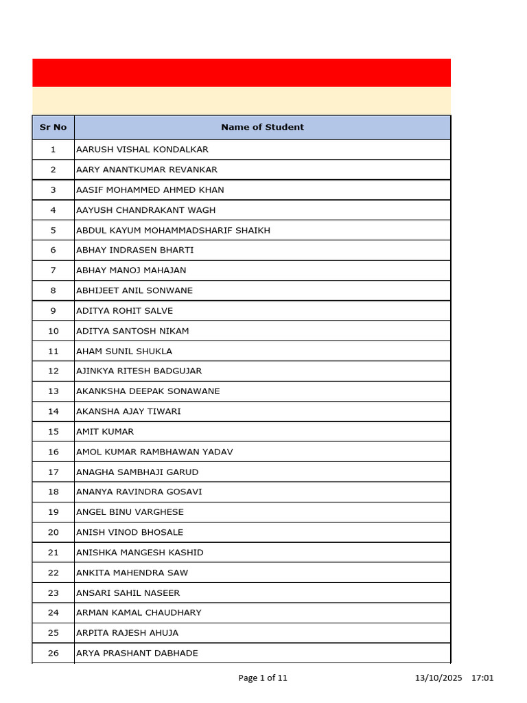 MBU Pending Cases for 12th Science Students | PDF