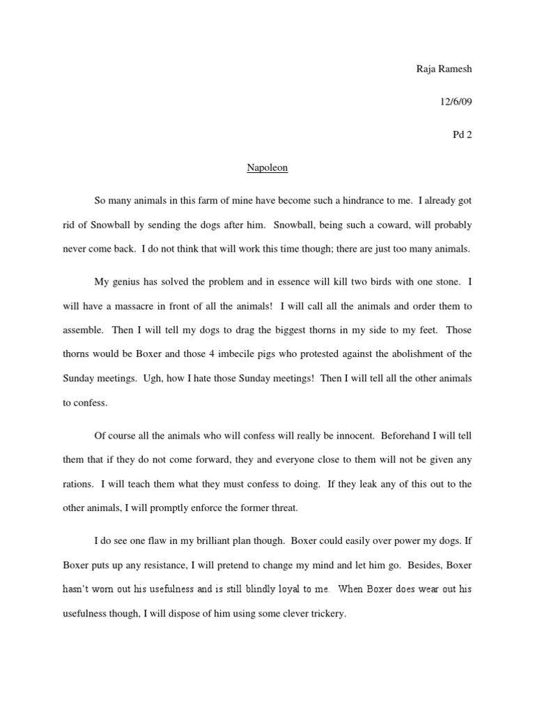 Monologue Pdf Violence