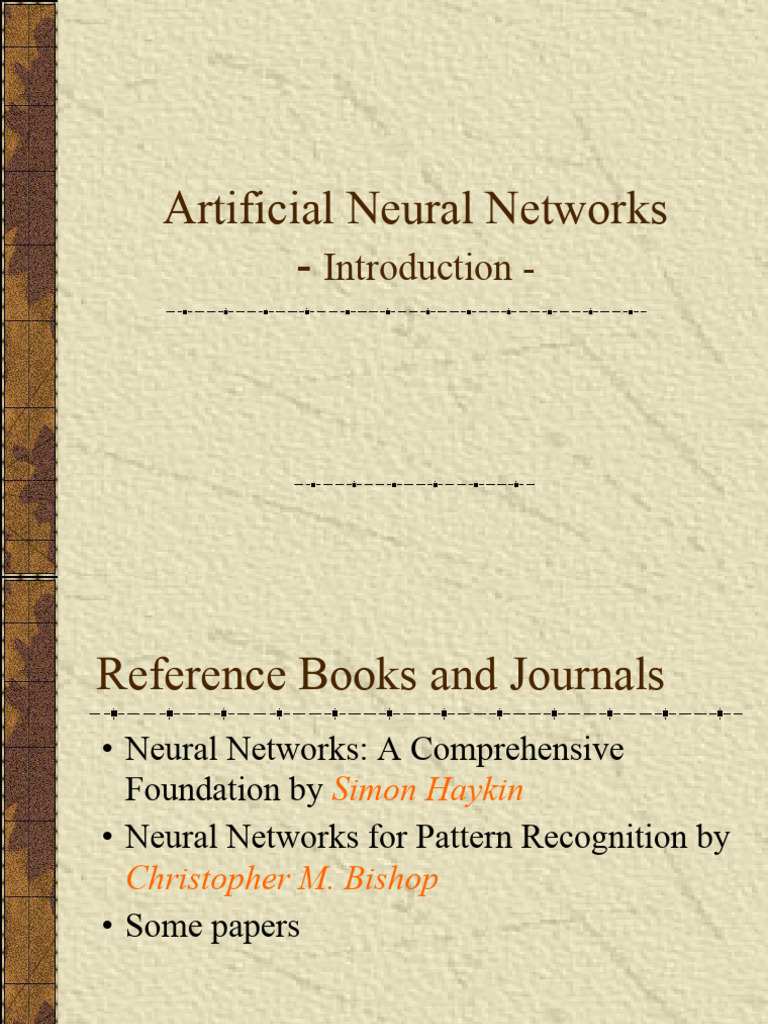 Artificial Neural Networks | PDF | Nervous System | Brain