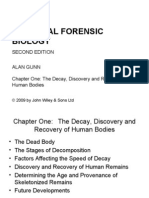 Essential Forensic Biology: Second Edition Alan Gunn Chapter One: The Decay, Discovery and Recovery of Human Bodies
