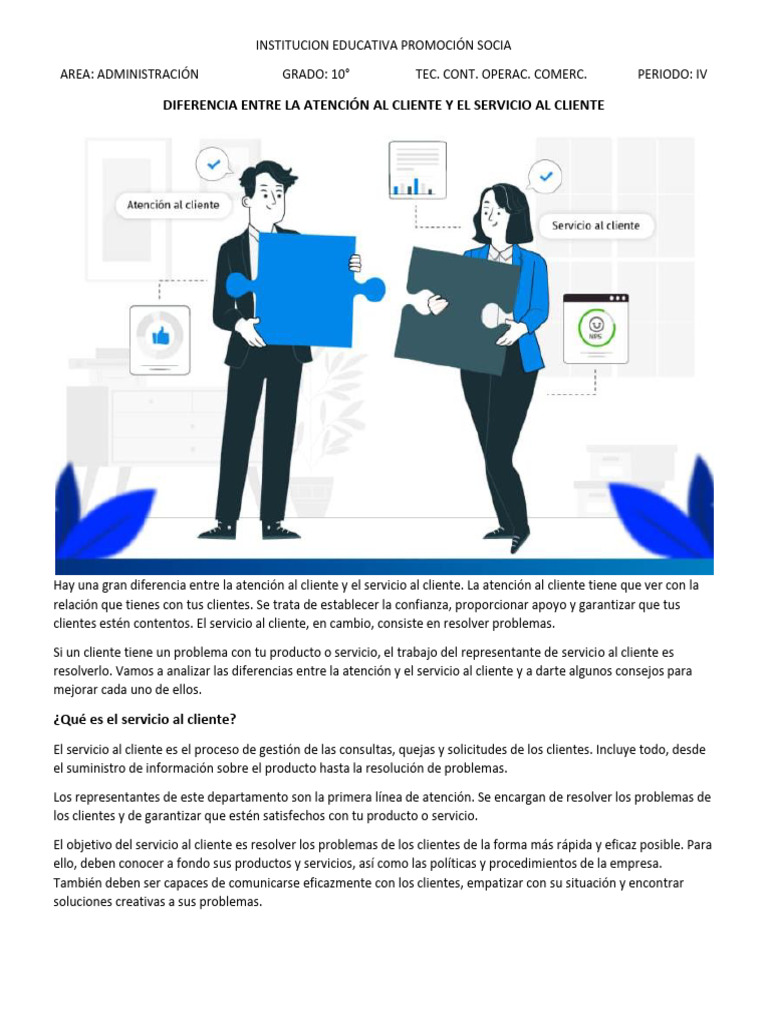 Atencion y Servicio Al Cliente | PDF | Servicio al Cliente | Cliente
