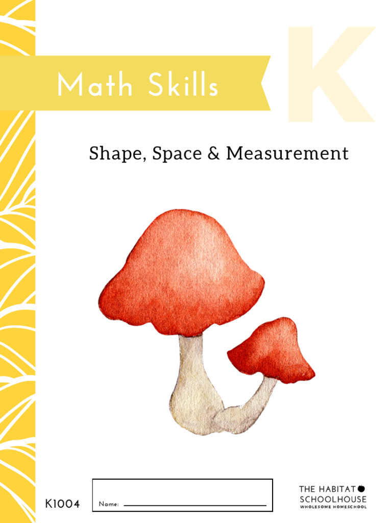Wholesome Homeschool Math Workbook | PDF | Shape | Triangle