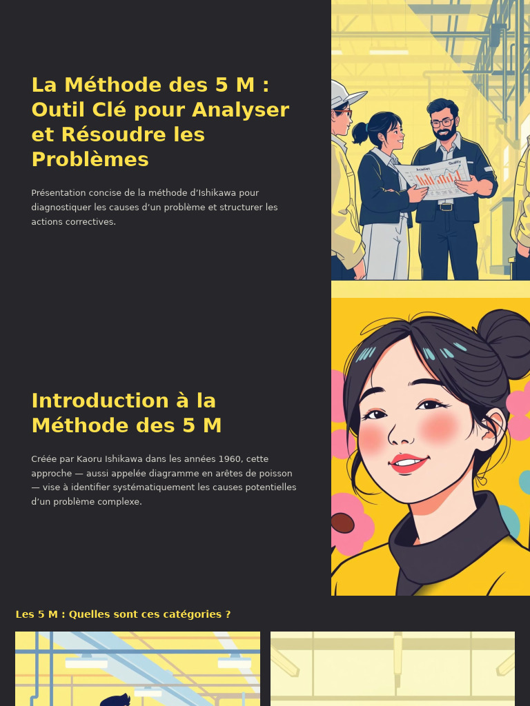 Méthode des 5 M : Analyse et Résolution | PDF