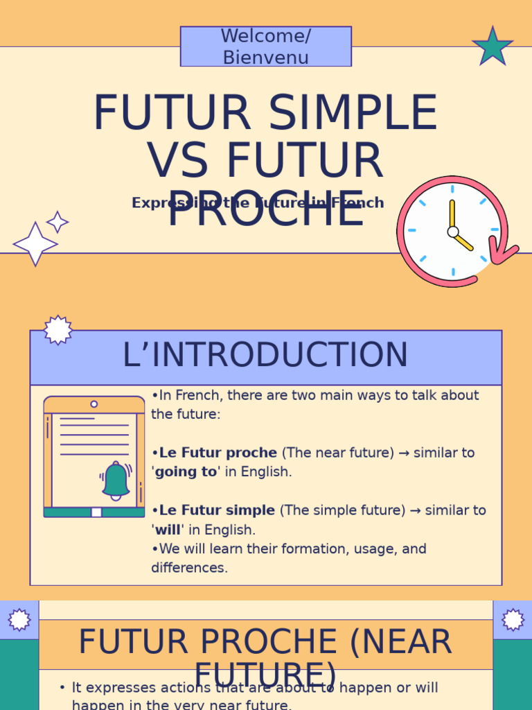 French Future Tenses Explained | PDF