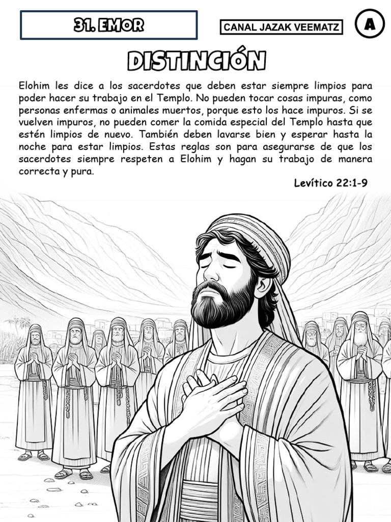 31 PARASHA EMOr (En Sukot) PARA NIÑOS | PDF | Pascua | Tres festivales ...