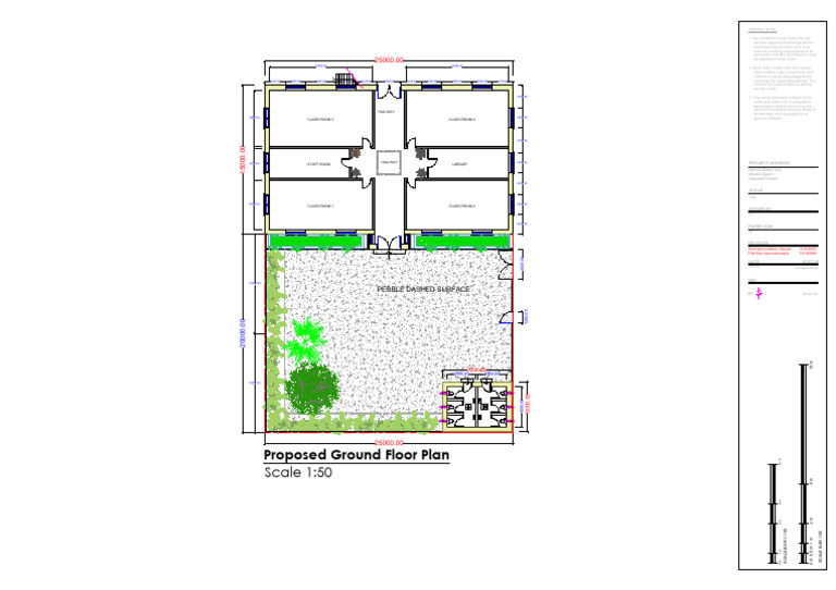 Proposed Ground Floor Plan Layout | PDF