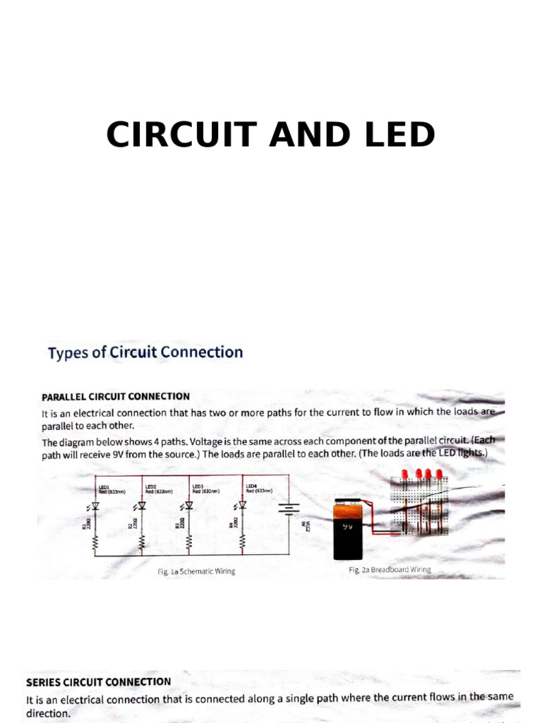 Circuit and Led | PDF