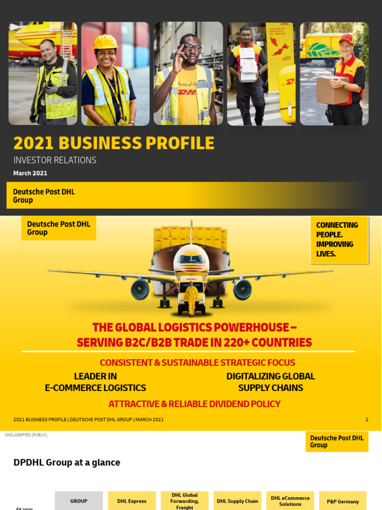 DHL Group 2021 Business Overview | PDF | Cargo | Supply Chain Management