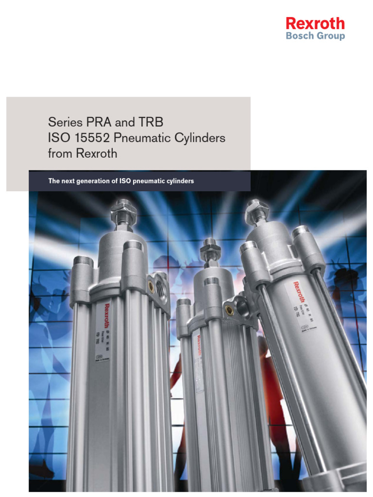 Cylinder Pneumatic SC 200.75 Series PRA TRB | PDF | Piston | Engines