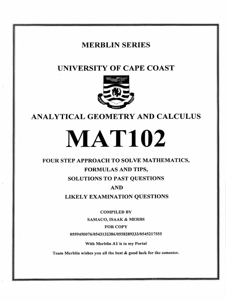 Math 102 Pasco | PDF