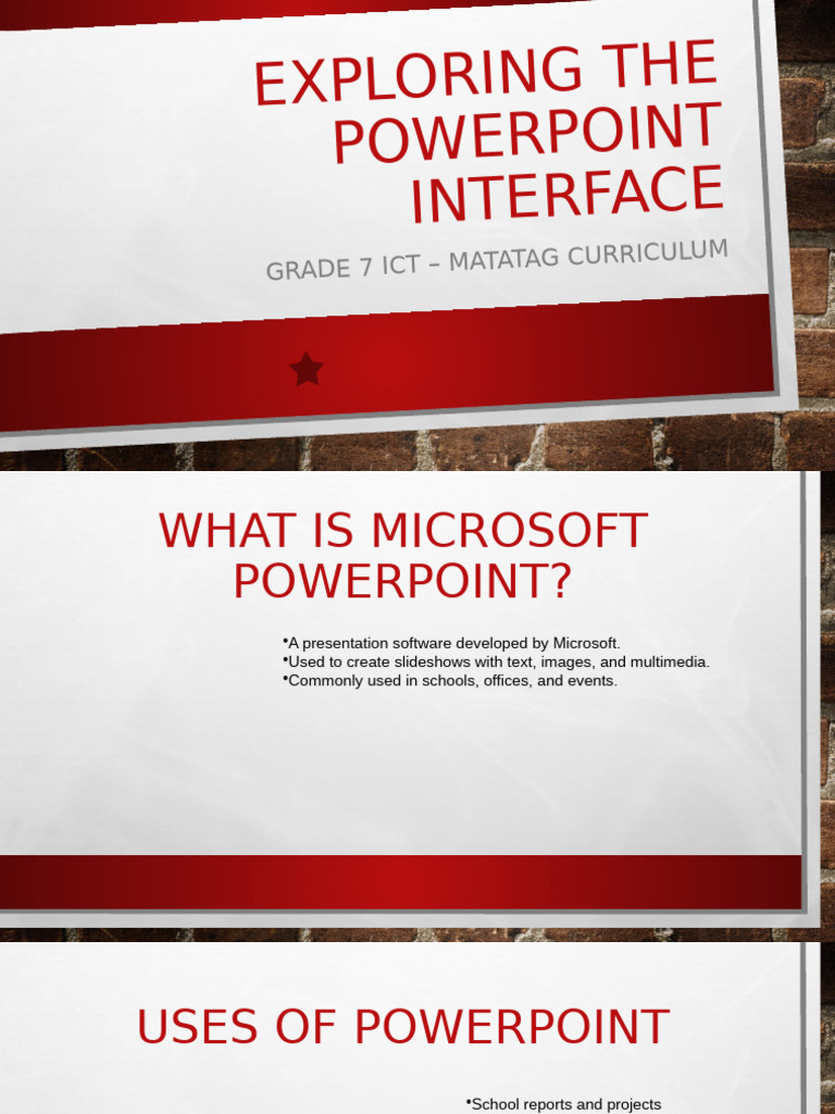 Understanding the PowerPoint Interface | PDF | Microsoft Power Point ...
