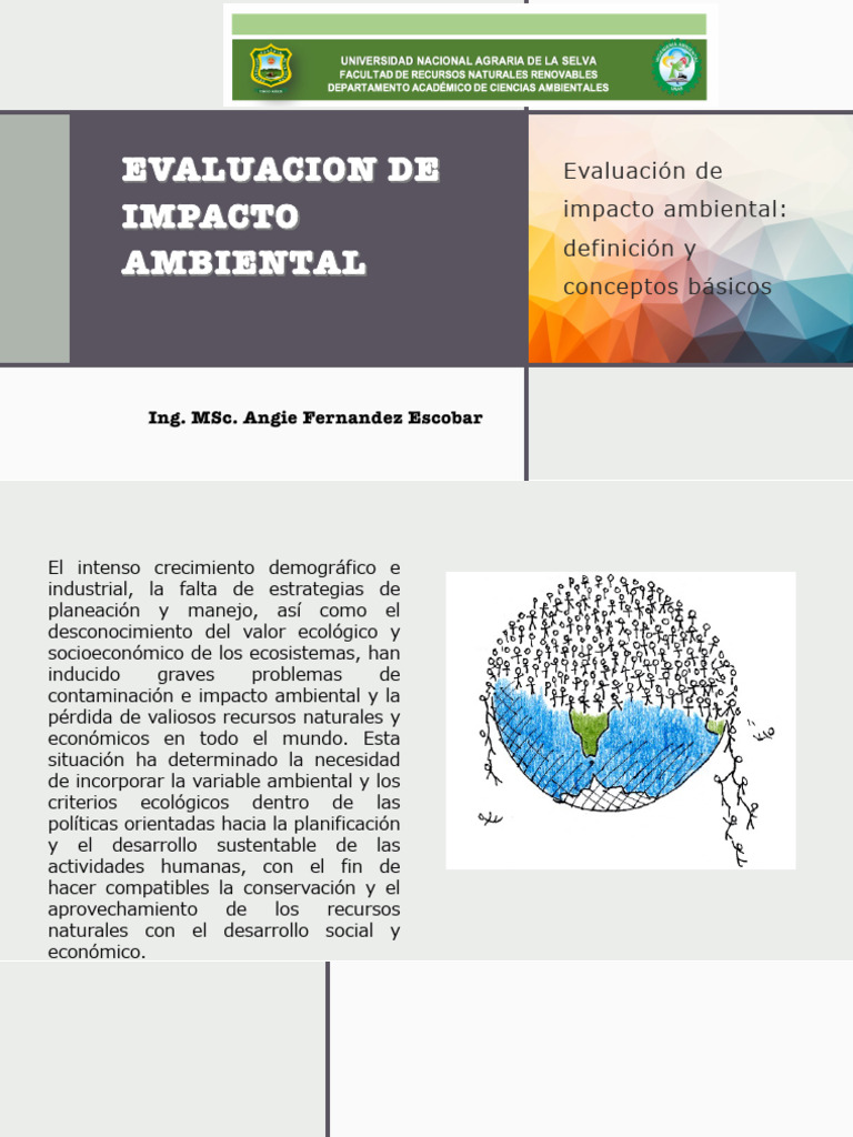 t3 - Definiciones 2024 II | PDF | Evaluación de impacto ambiental ...