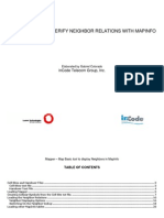 Using Mapper To Verify Neighbor Relations With Mapinfo: Incode Telecom Group, Inc