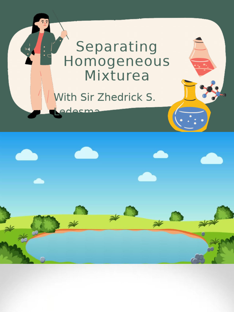 Separating Homogeneous Mixturea | PDF
