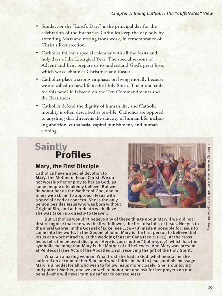 Mary: The First Disciple of Jesus | PDF | Mary, Mother Of Jesus | Jesus