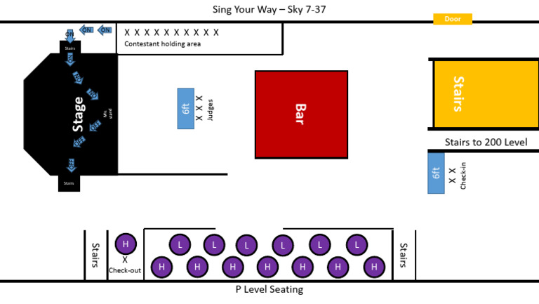 Stage Layout and Seating Plan | PDF