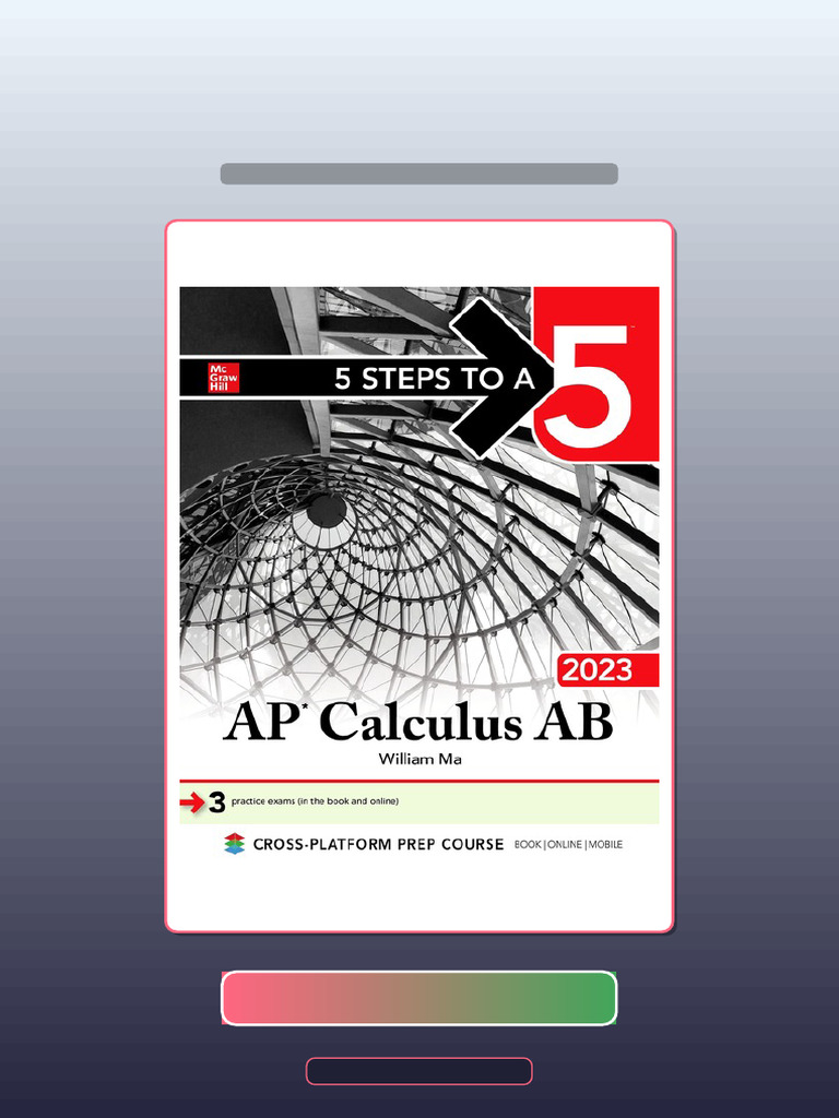 Get PDF of 5 Steps To A 5 AP Calculus AB 2023 5 Steps To A 5 William Ma ...