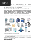 18 Essential Microbiology Lab Instruments | PDF | Spectrophotometry ...