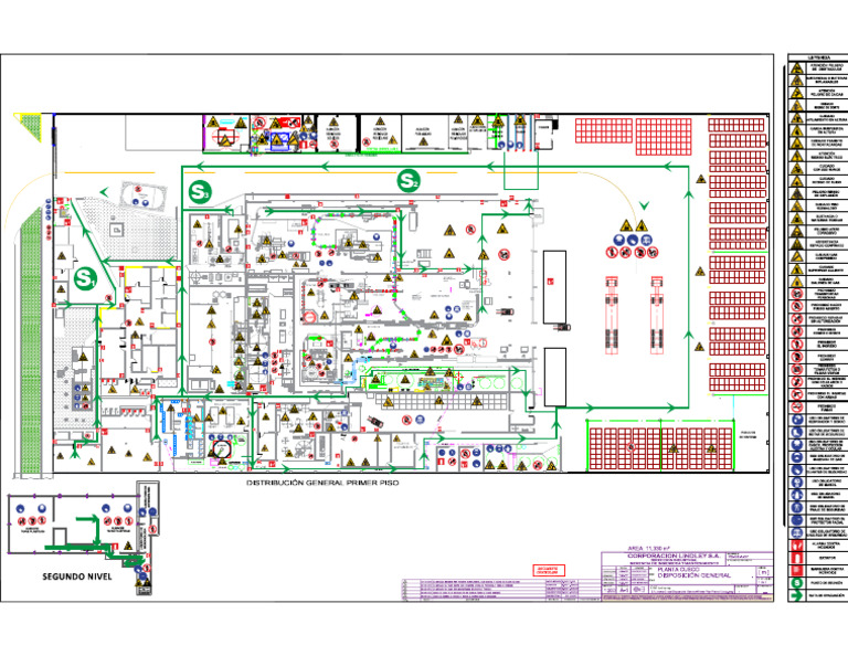Plano-Seguridad Mapa de Riesgos Versios 1 | PDF