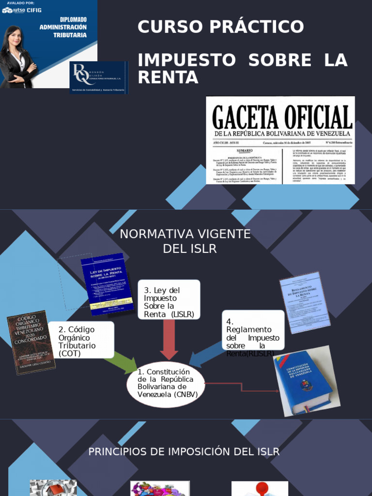 Curso Práctico sobre ISLR en Venezuela | PDF | Impuesto sobre la renta ...