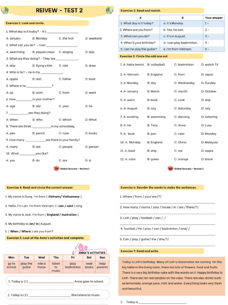 Gs4 Review 1 Test 2 | PDF