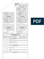 Milestone Review Flysheet for PDR and CDR