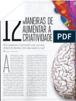 12 Maneiras de Aumentar a Criatividade