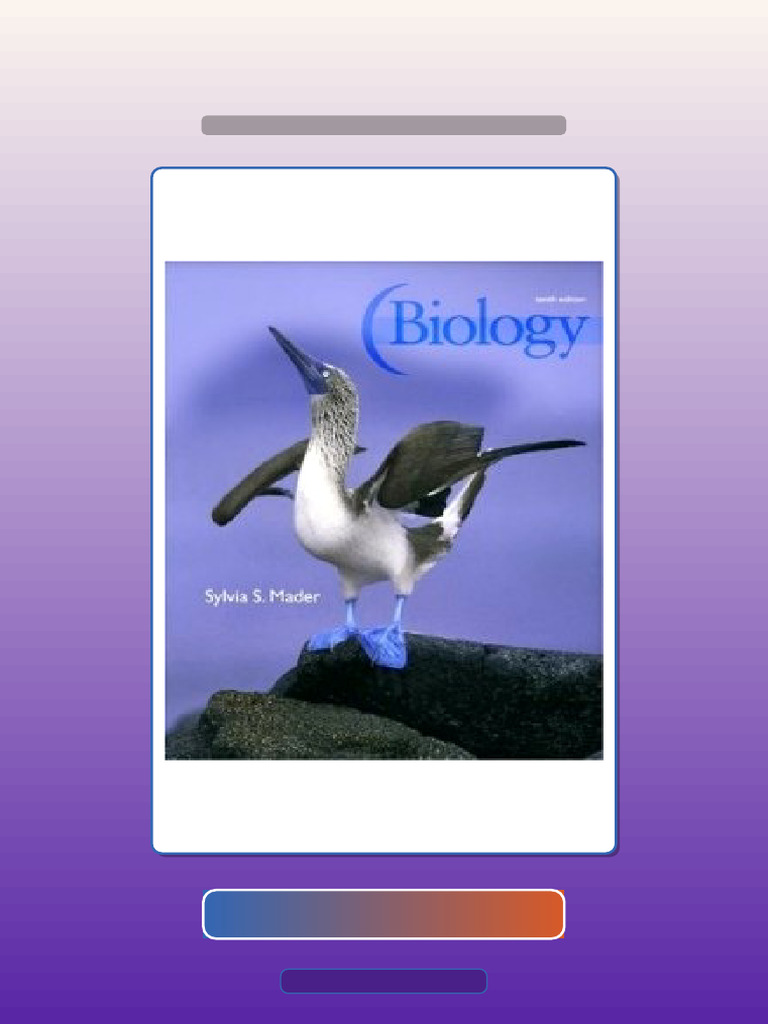 Biology 10th Edition Mader Get It Now | PDF | Life | Gene