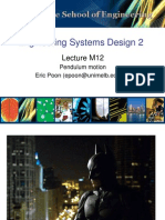 Engineering Systems Design 2: Lecture M12