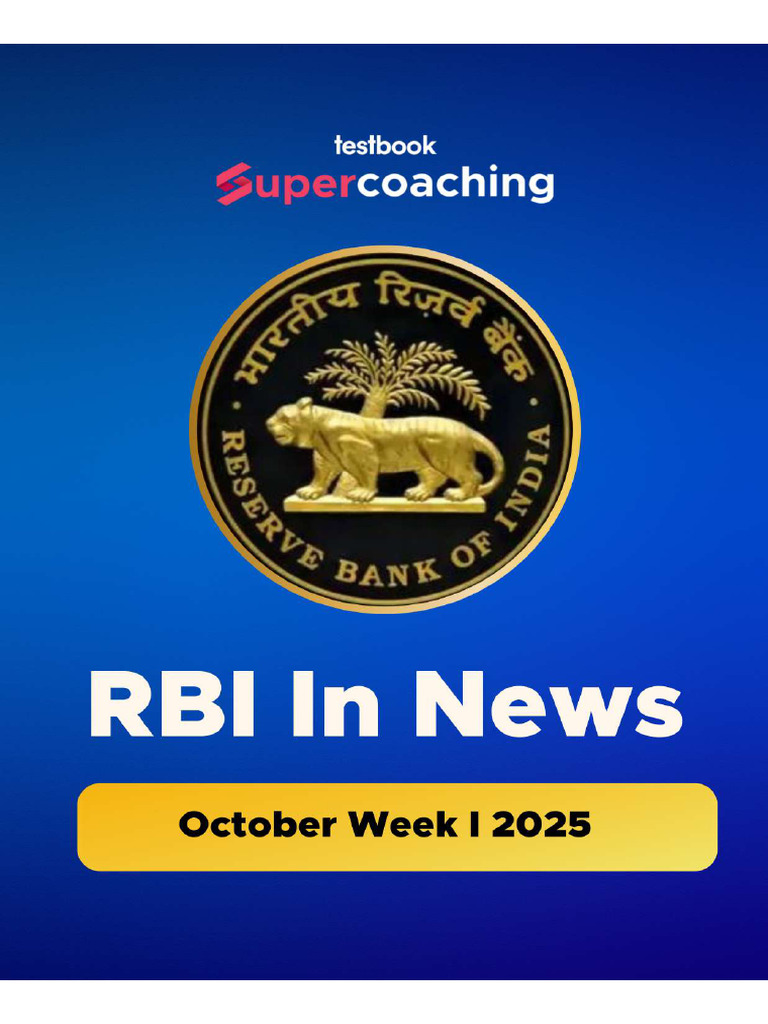 RBI Updates on Credit Reporting & Policy | PDF | Pay Pal | Reserve Bank ...
