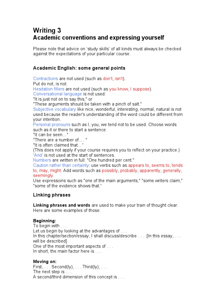 Writing 3 | PDF | Language Arts & Discipline
