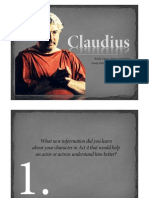 Character Project Claudius