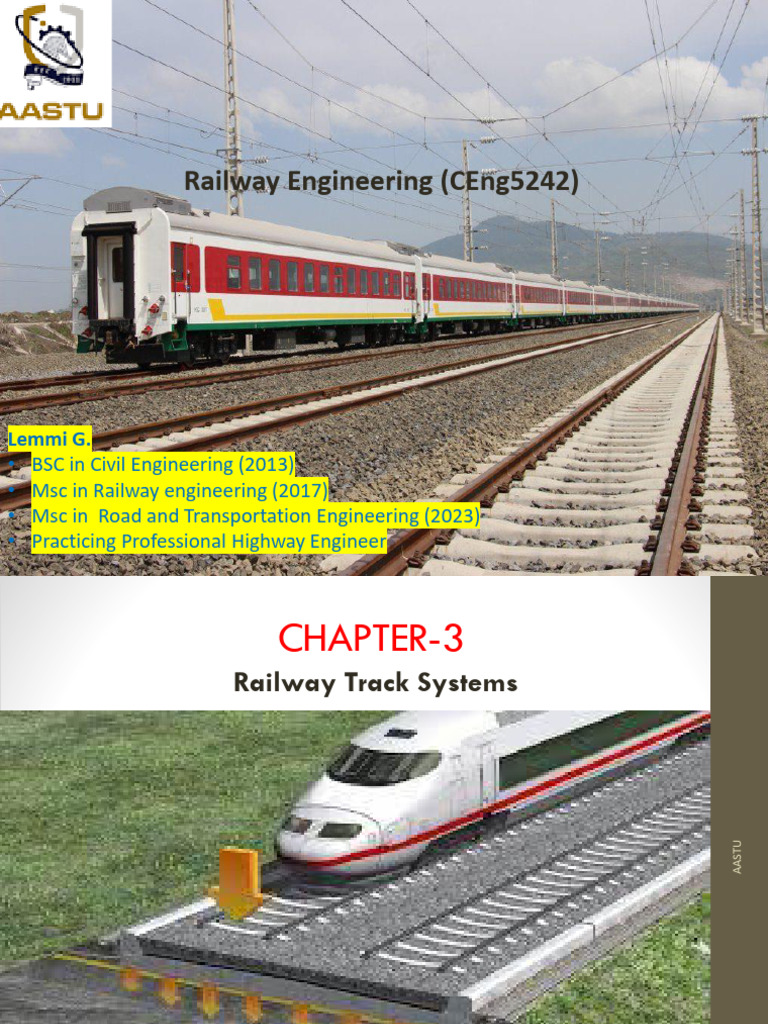 Railway Track Systems Overview | PDF | Rail Transport | Track Gauge