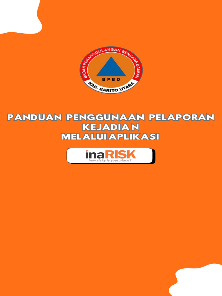 Panduan Penggunaan Aplikasi InaRISK | PDF