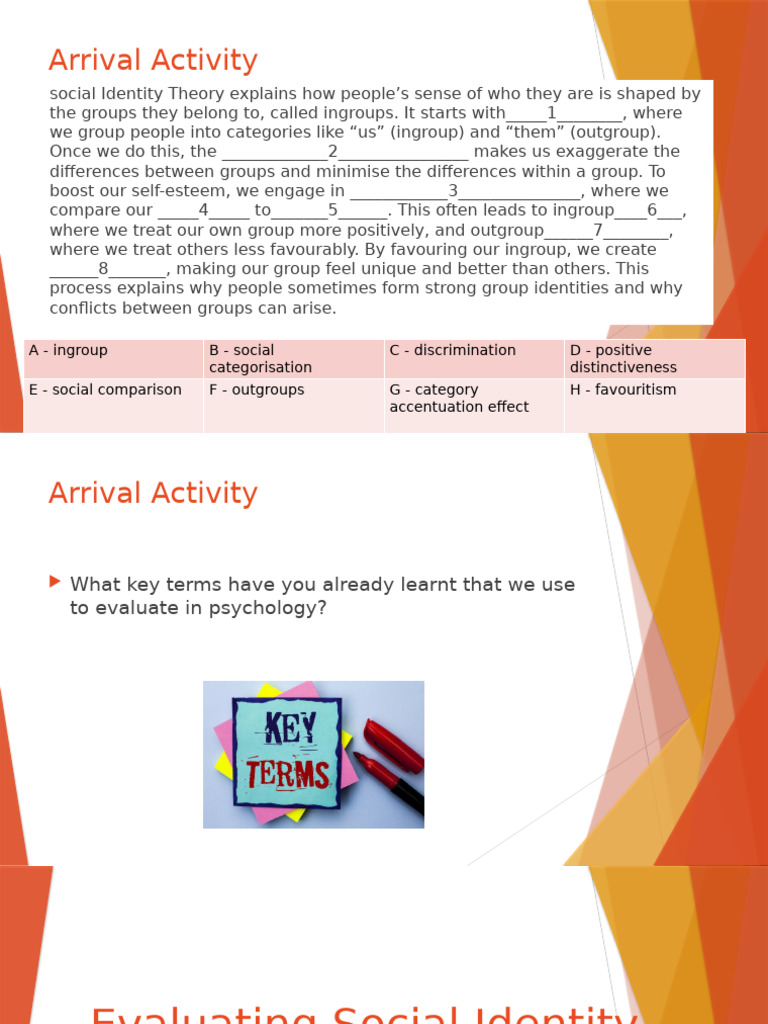 Evaluating Social Identity Theory Insights | PDF | Social Psychology ...