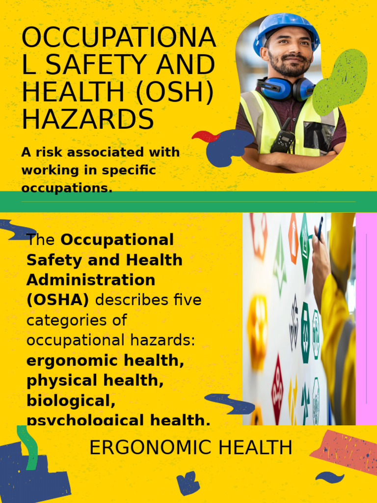 Understanding OSH Hazards and Risks | PDF | Hazards | Diseases And ...