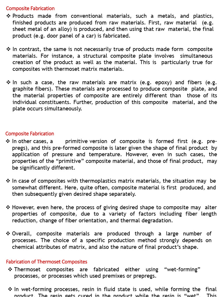 Composites 4 | PDF | Composite Material | Thermoplastic