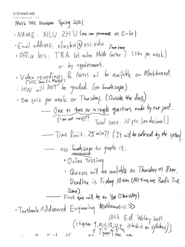 0119 Notes | PDF